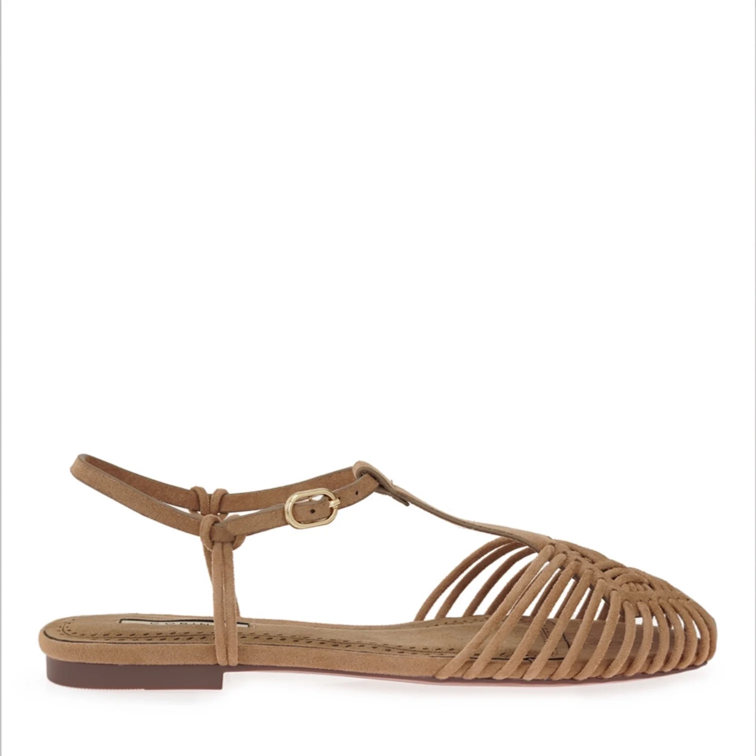 Photoroom_20260707_161917 CORINA Γυναικείες εξώφτερνες μπαλαρίνες M6396 Κάμελ - Image 1